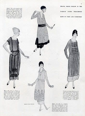 coco chanel dresses 1920